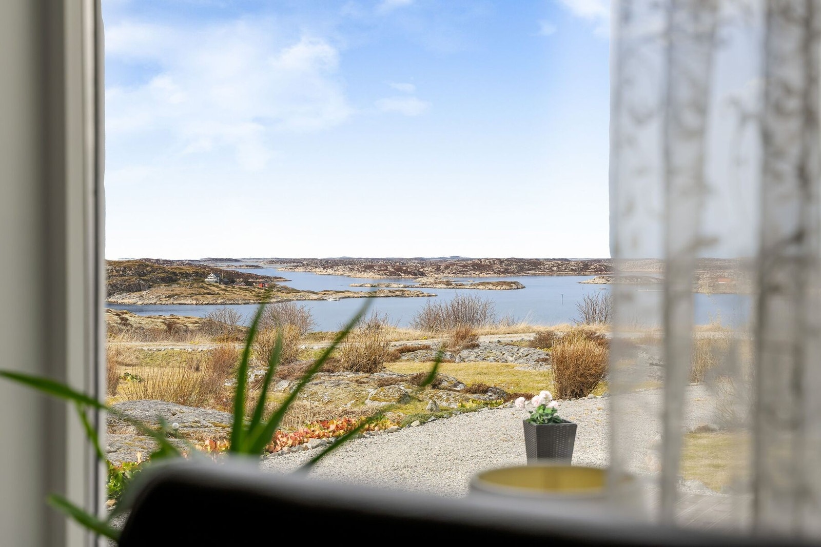 Flott sjøutsikt Galleribilde