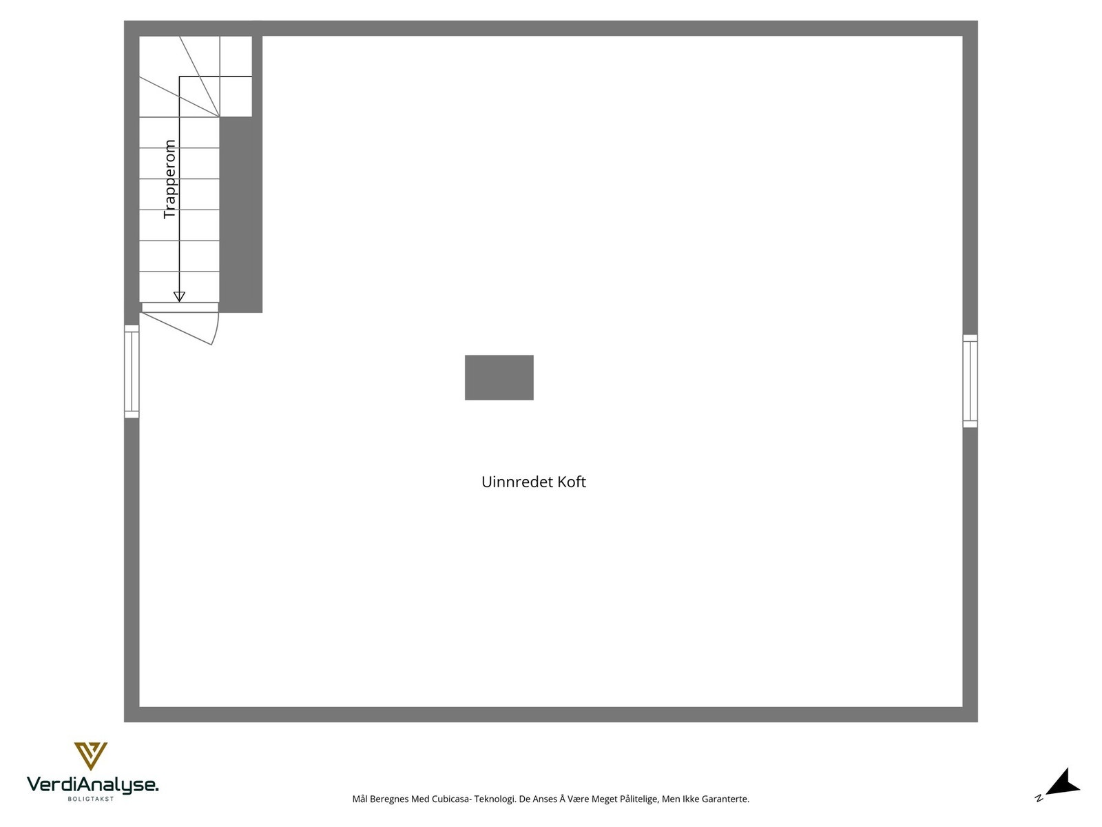 Planskisse loft Galleribilde