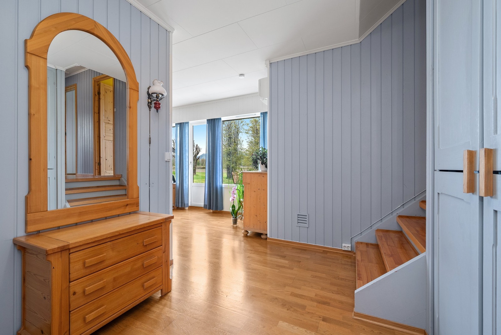 I entreen er det også adkomst til eget vaskerom. Galleribilde