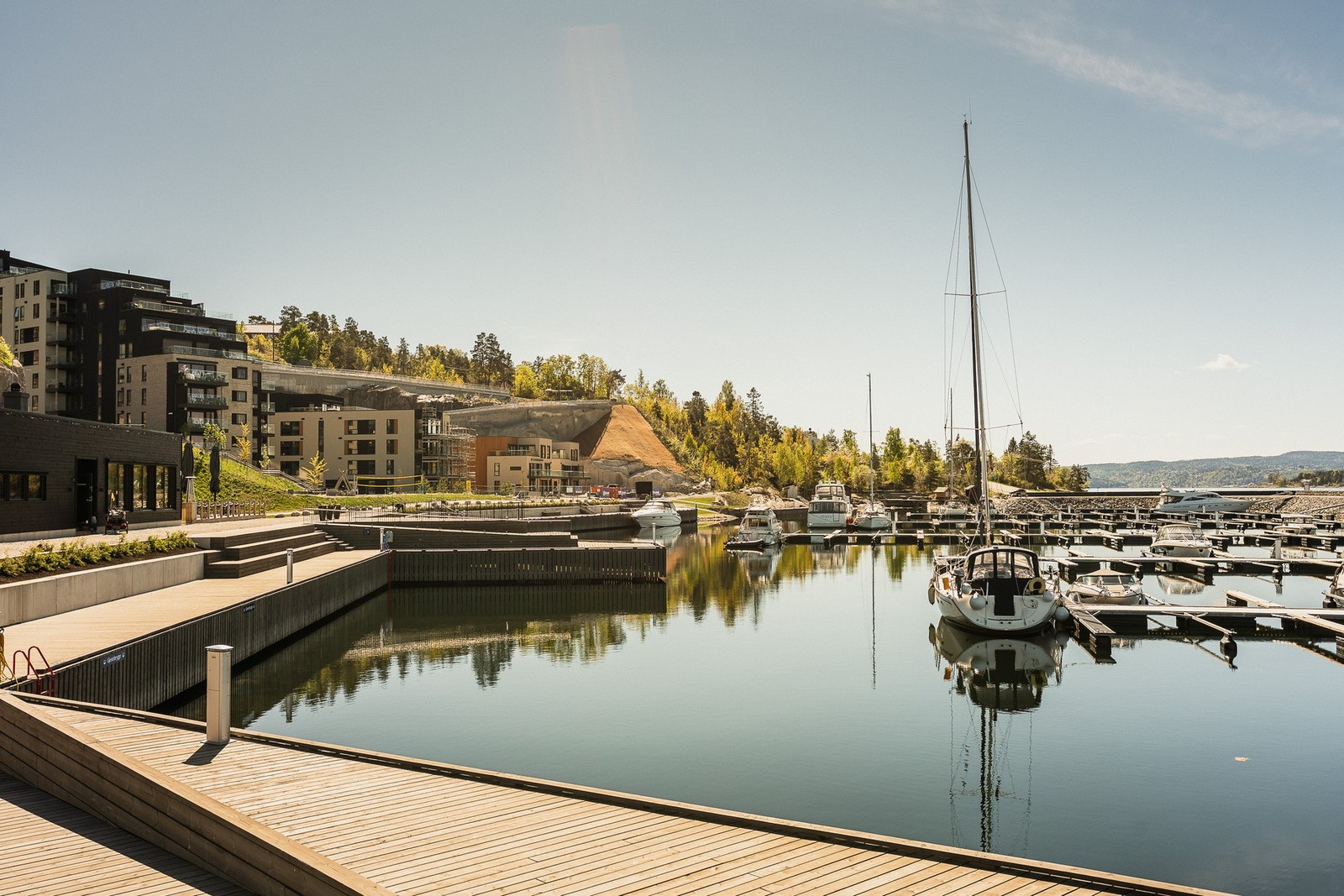 Med Spro havn like i nærheten har du et idyllisk utgangspunkt for båtliv og turer ut i Oslofjorden. Galleribilde