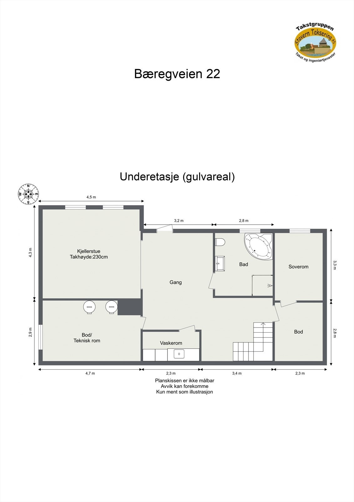 Underetasje Galleribilde