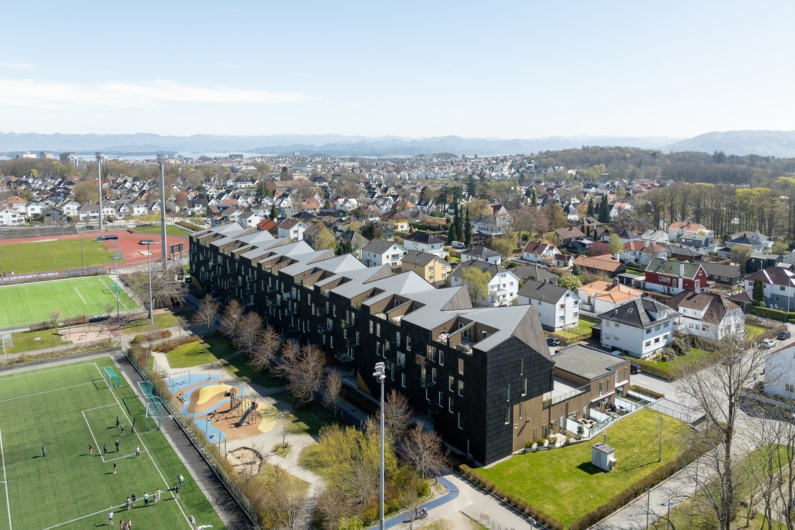 Uteområde. Galleribilde