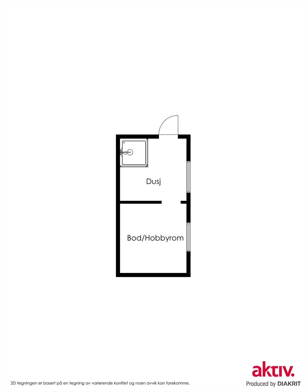 Plantegning kjeller Galleribilde