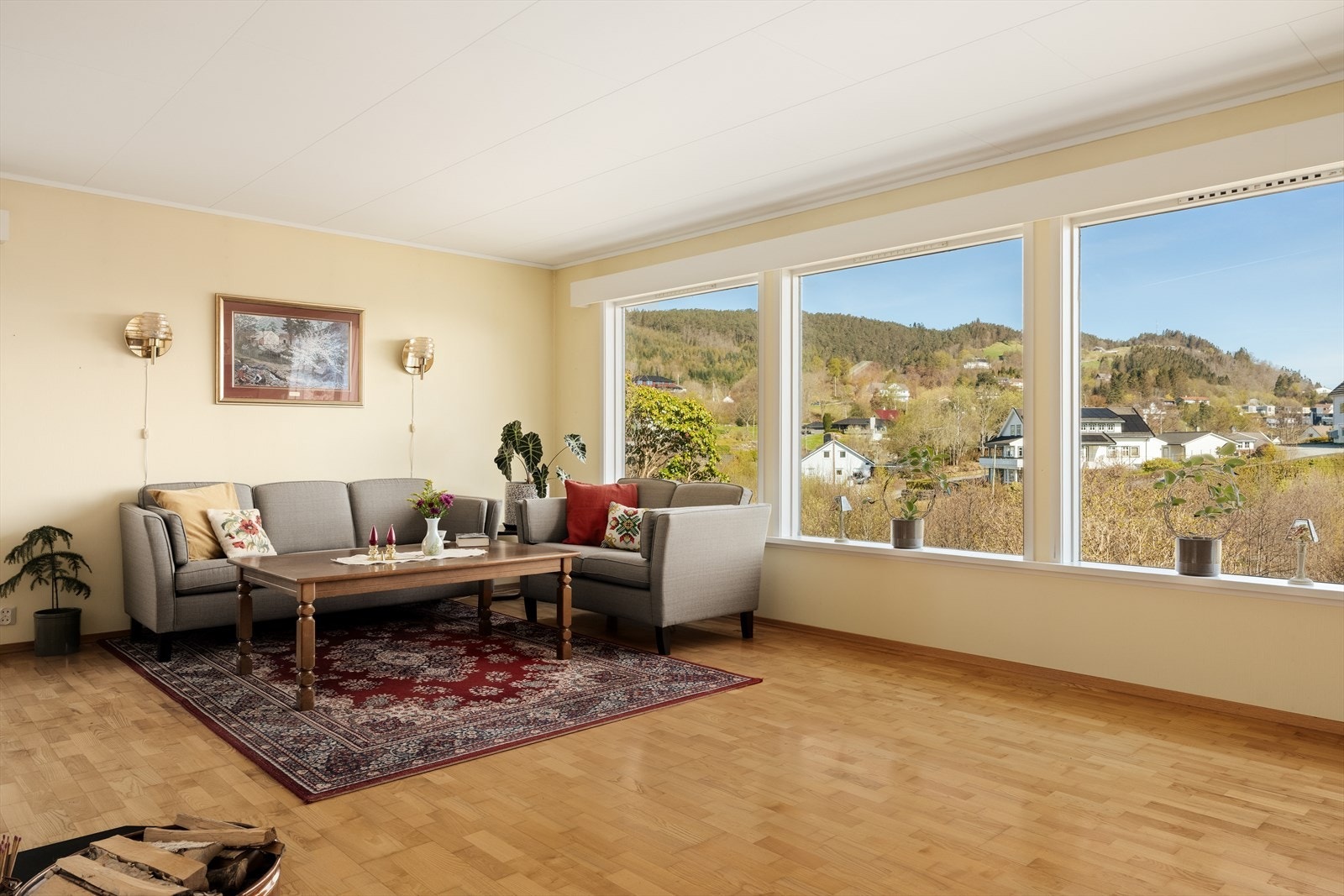 - Stuen måler hele 32,5 m² - Galleribilde