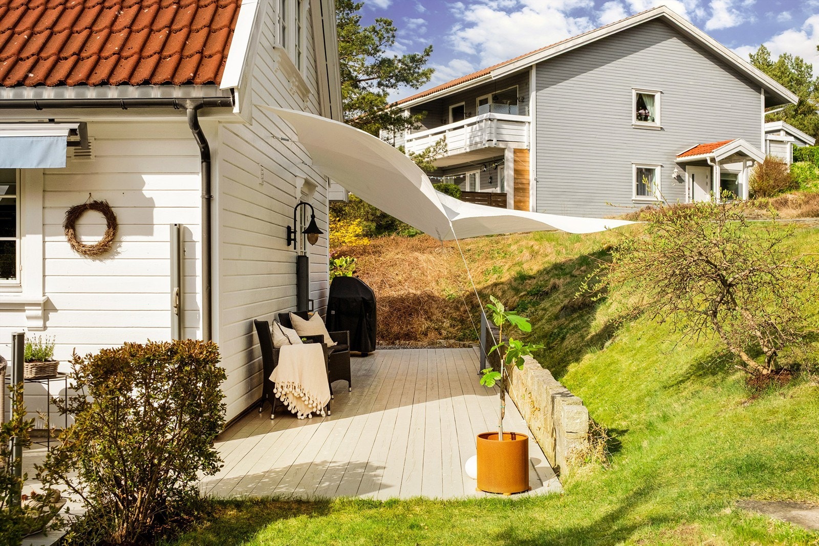 Med uttrekkbare kan plattingen deles inn i mindre, avskjermede soner. Galleribilde