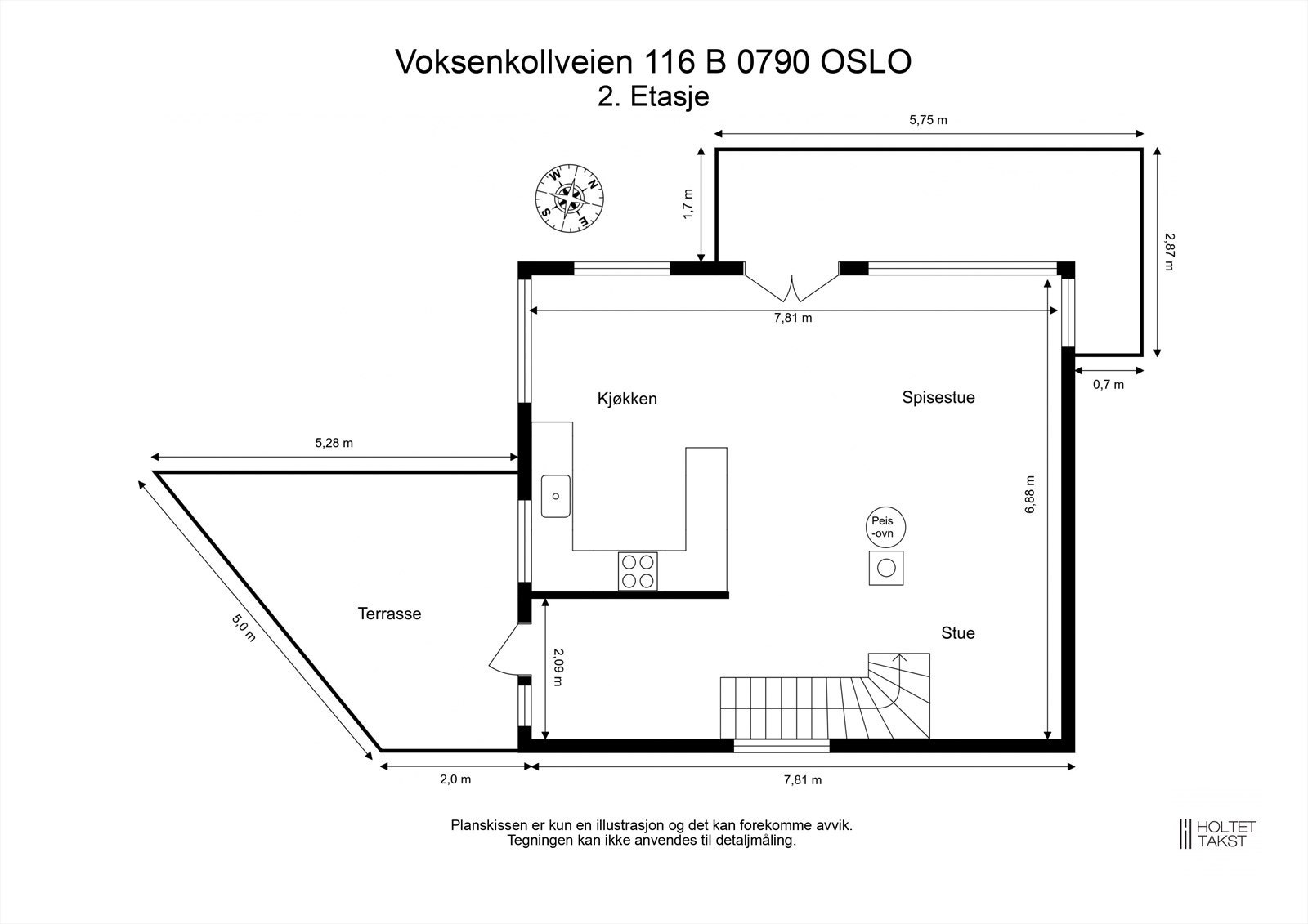 Plantegning - 2. etasje Galleribilde