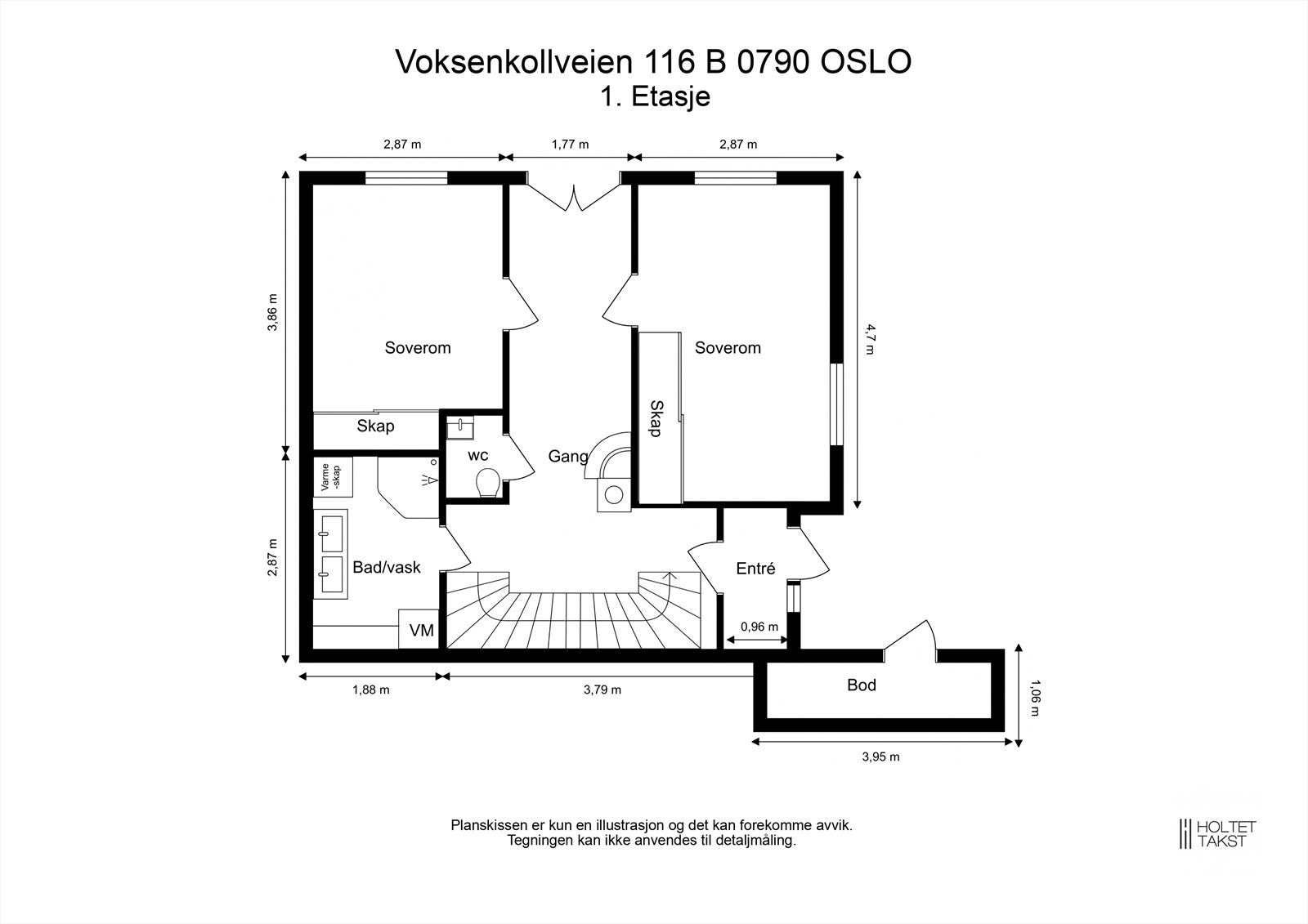 Plantegning - 1. etasje Galleribilde