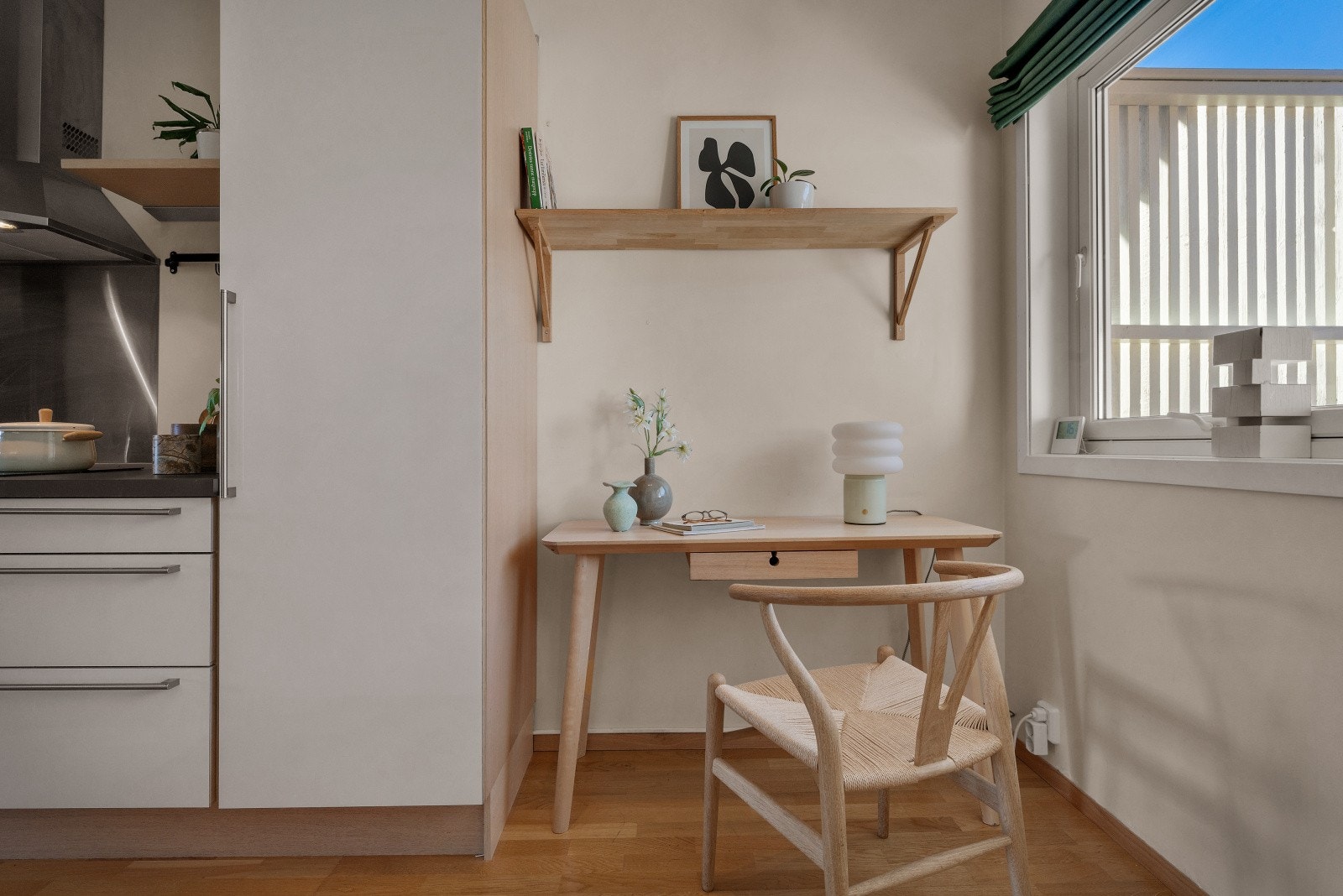 Mulighet for å sette opp en kontorløsning for den som trenger det. Galleribilde