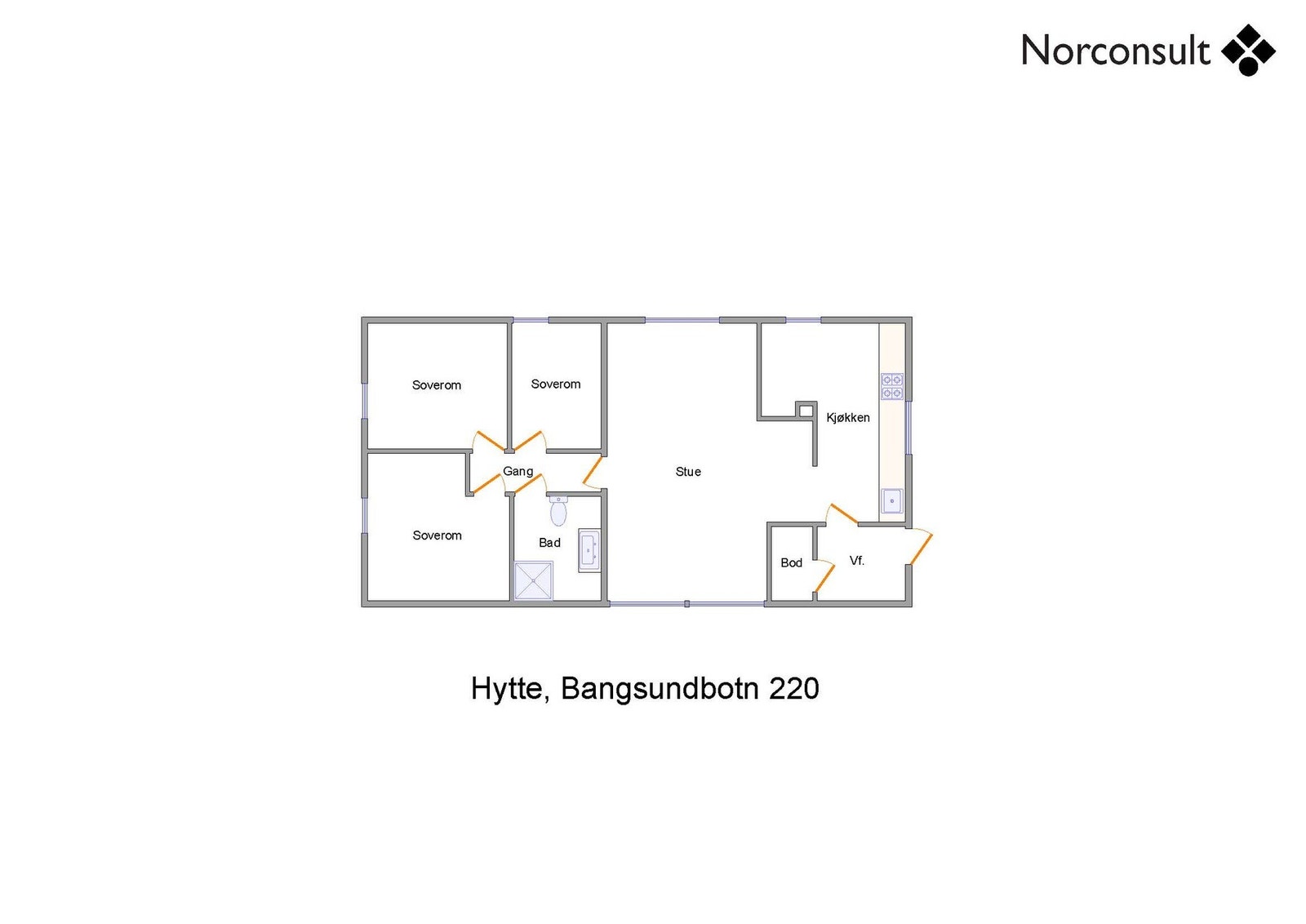 Planskisse Galleribilde