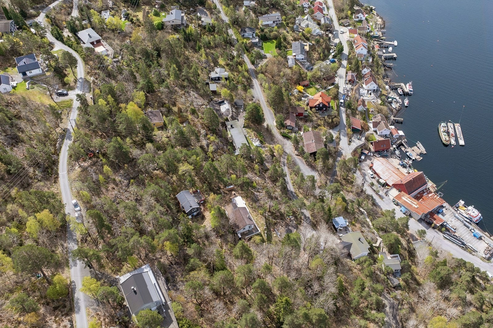 Her får du en stor eiertomt på over 2,5 mål, beliggende i et attraktivt og veletablert hytte- og boligområde rett nord for Drøbak. Galleribilde