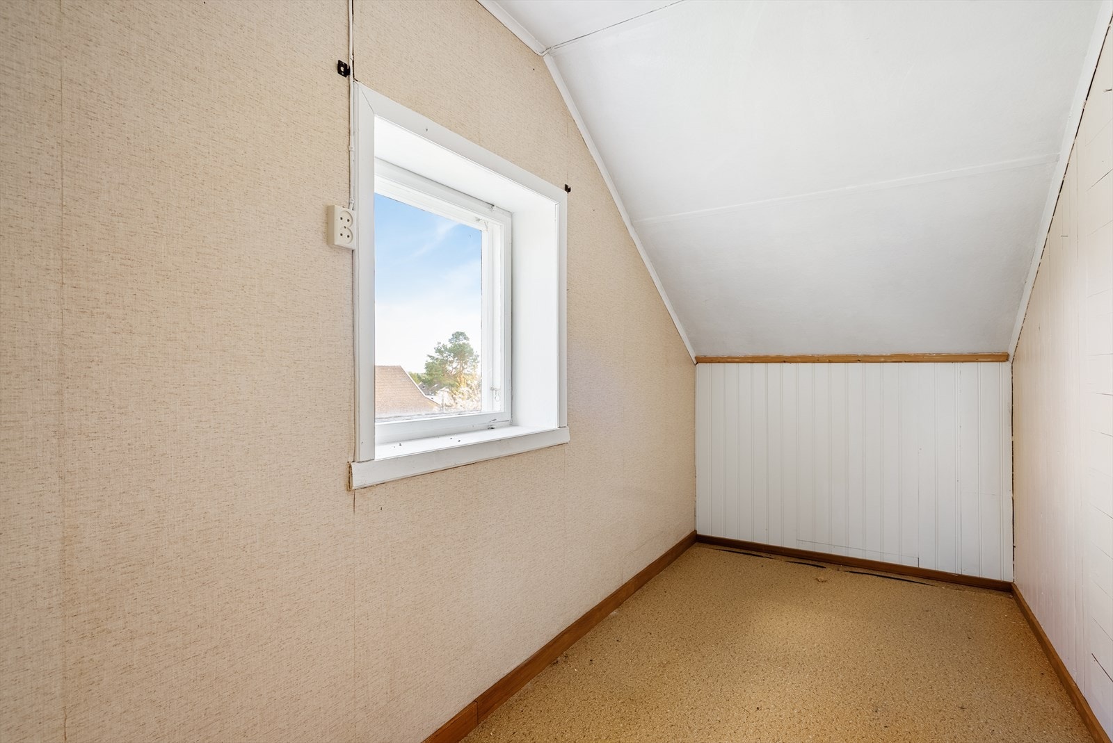 Hele loftsetasjen er definert som tilleggsdel. Galleribilde