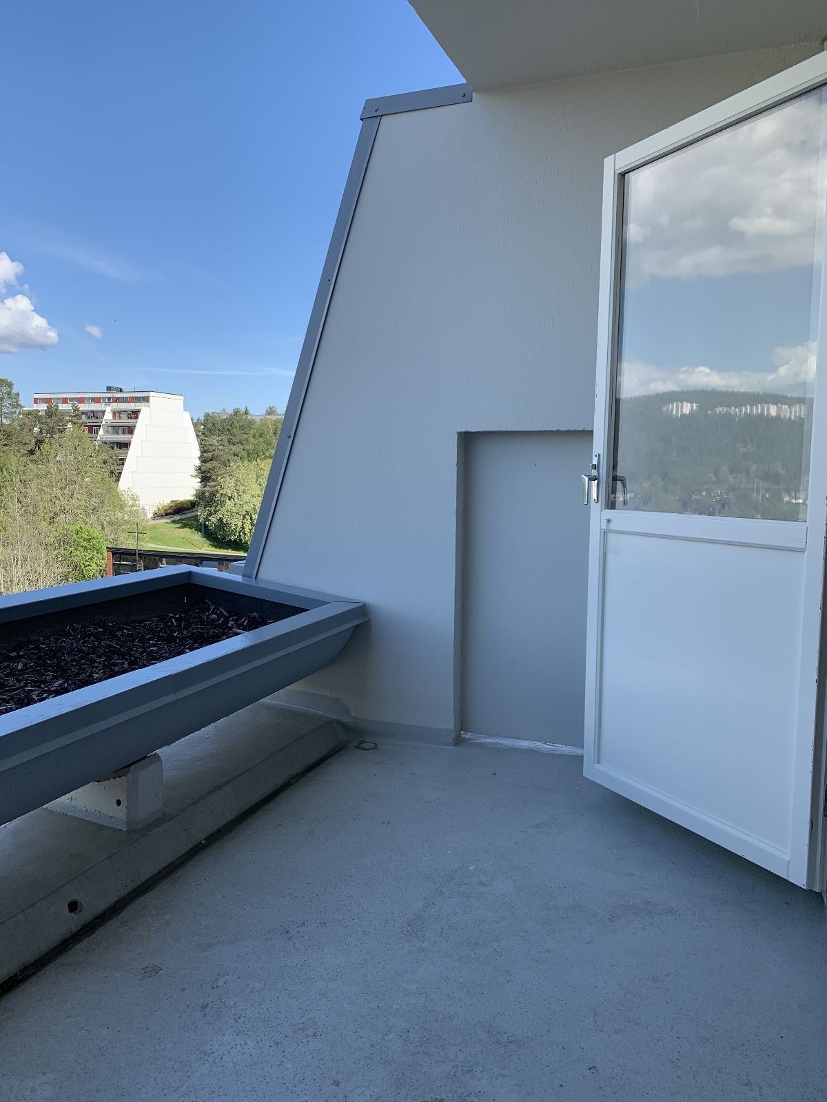 Balkong med flott utsikt Galleribilde