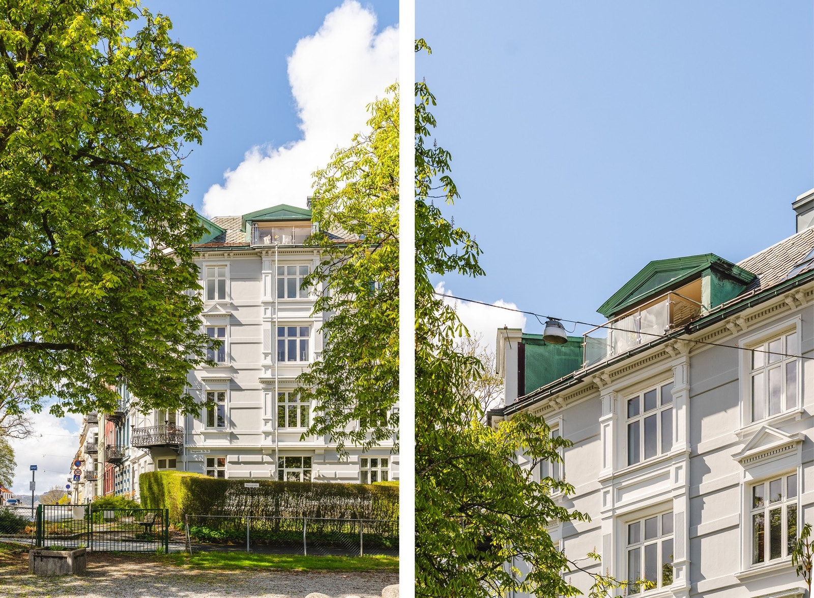 Her har du gangavstand til Bergen sentrum, samtidig som man bor rolig og tilbaketrukket Galleribilde