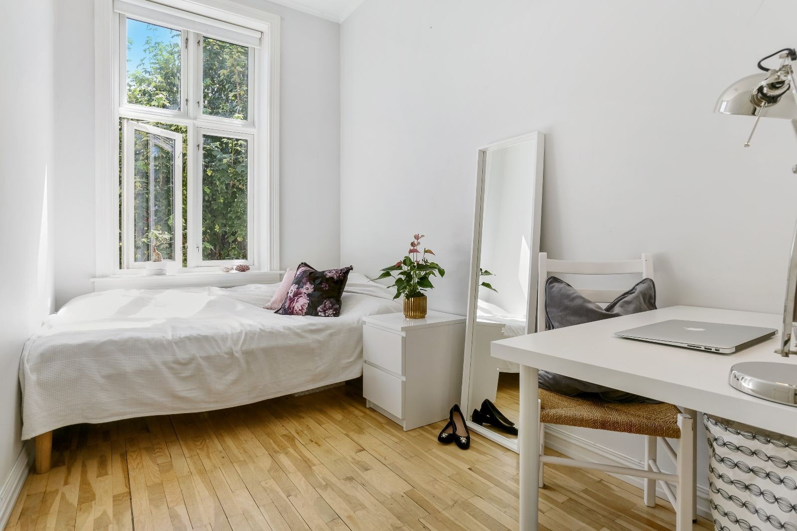 Leiligheten har tre gode soverom. Galleribilde