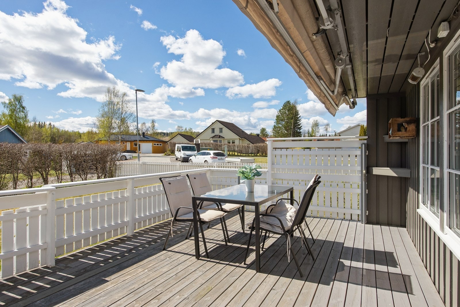 Et herlig uteområde for sosiale sammenkomster og avslapning. Galleribilde