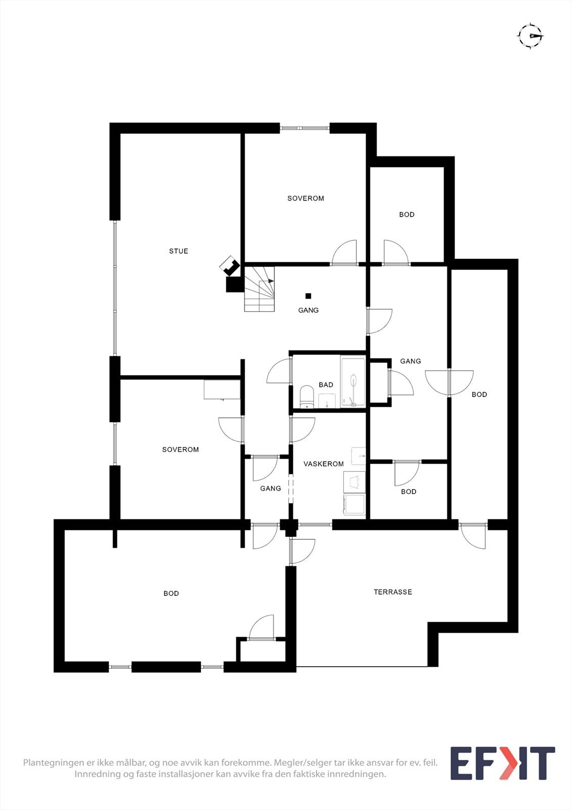 Planteikning u.etg Galleribilde