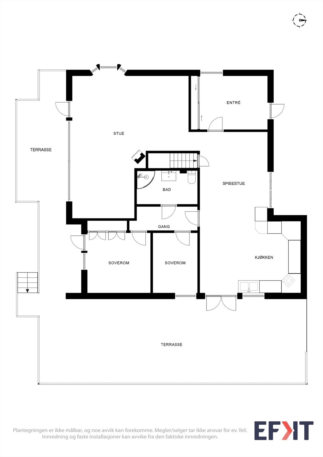 Planteikning h.etg Galleribilde