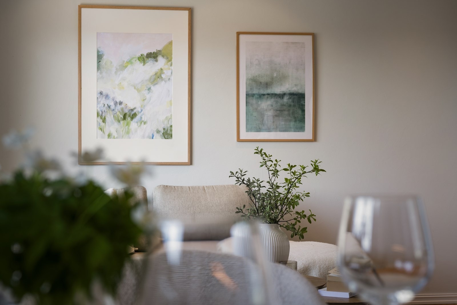 Leiligheten har balansert ventilasjon, som sikrer et sunt og godt inneklima. Galleribilde