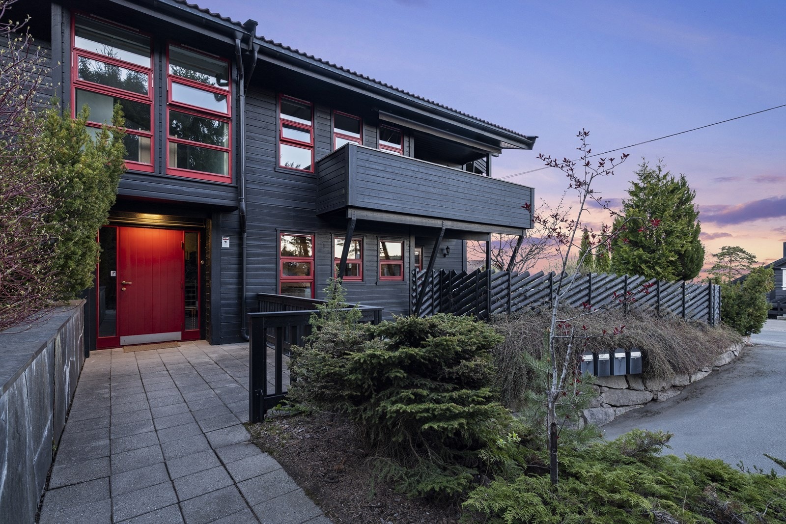 Kveldsstemning Galleribilde