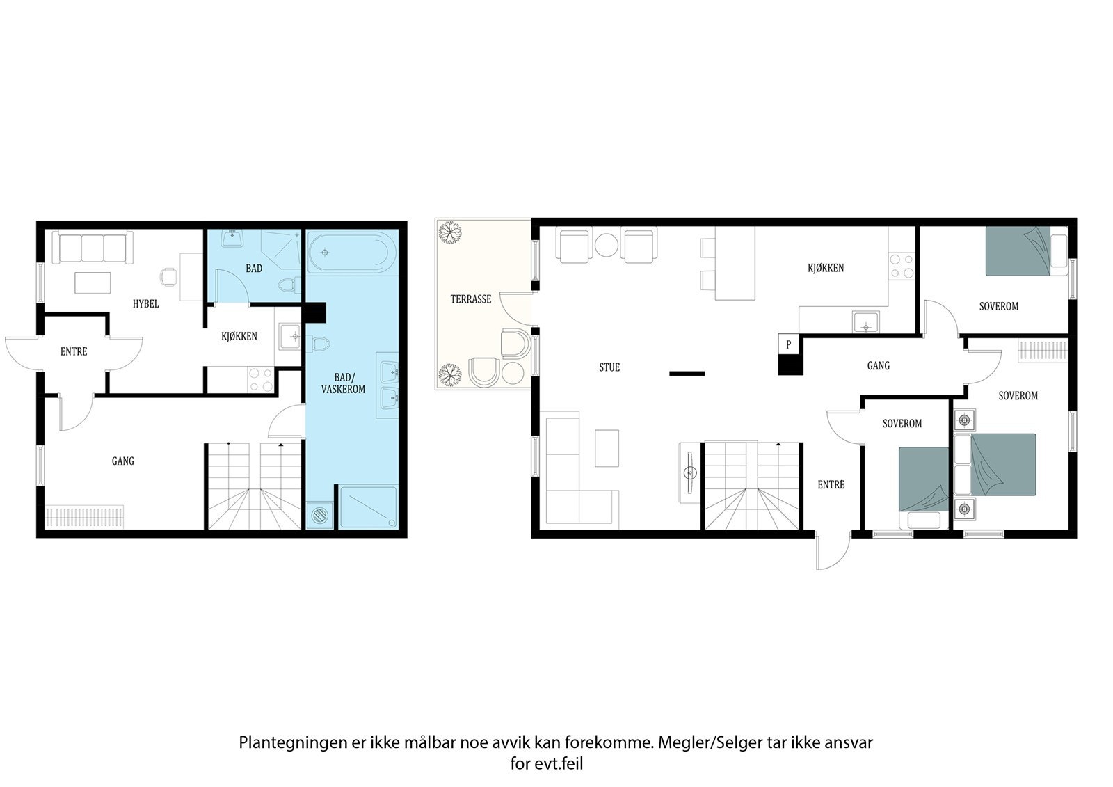 Plantegning samlet Galleribilde