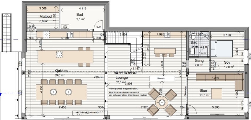 Forslag 3 underetg Galleribilde