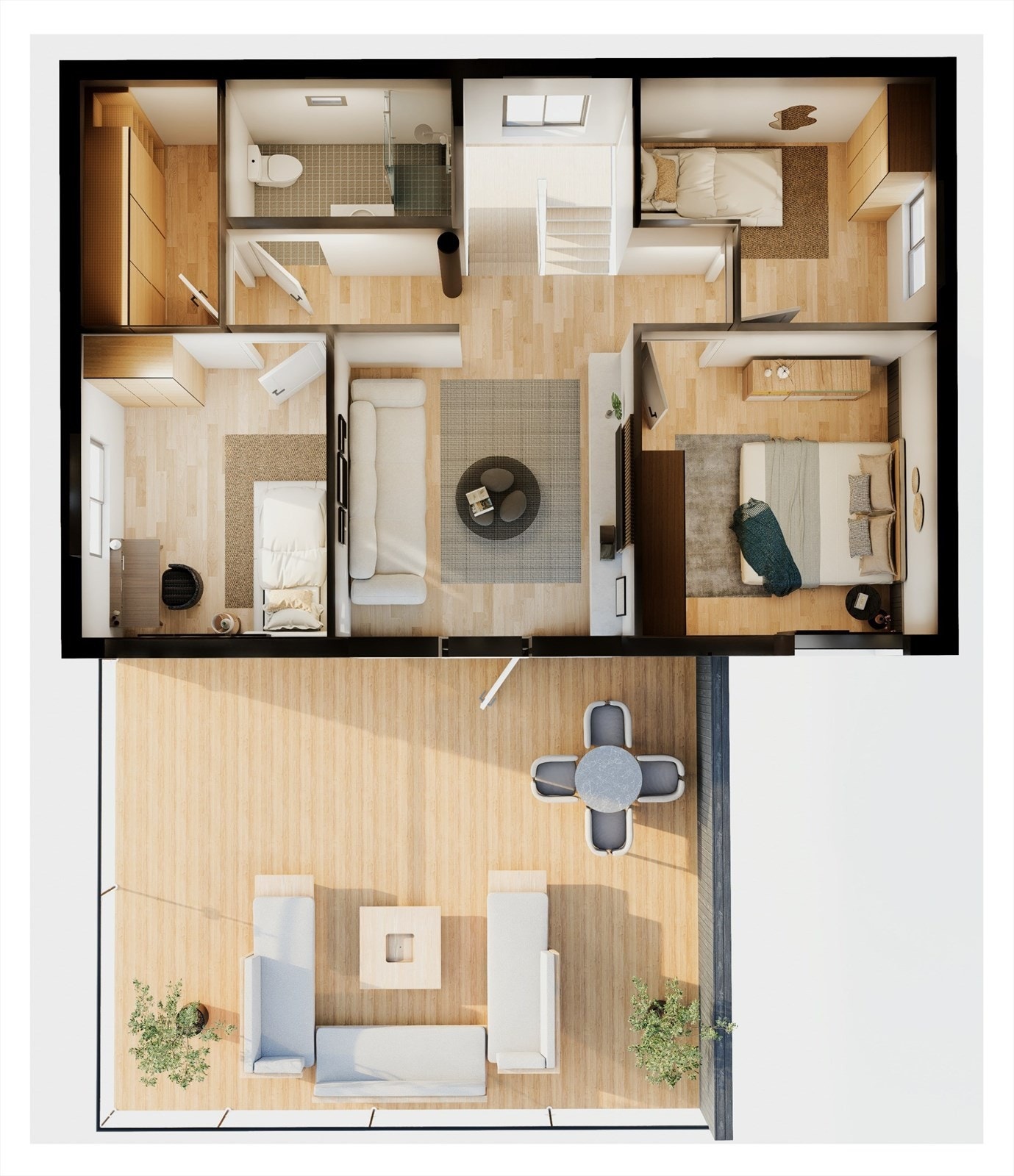 Plan 2 etg Galleribilde