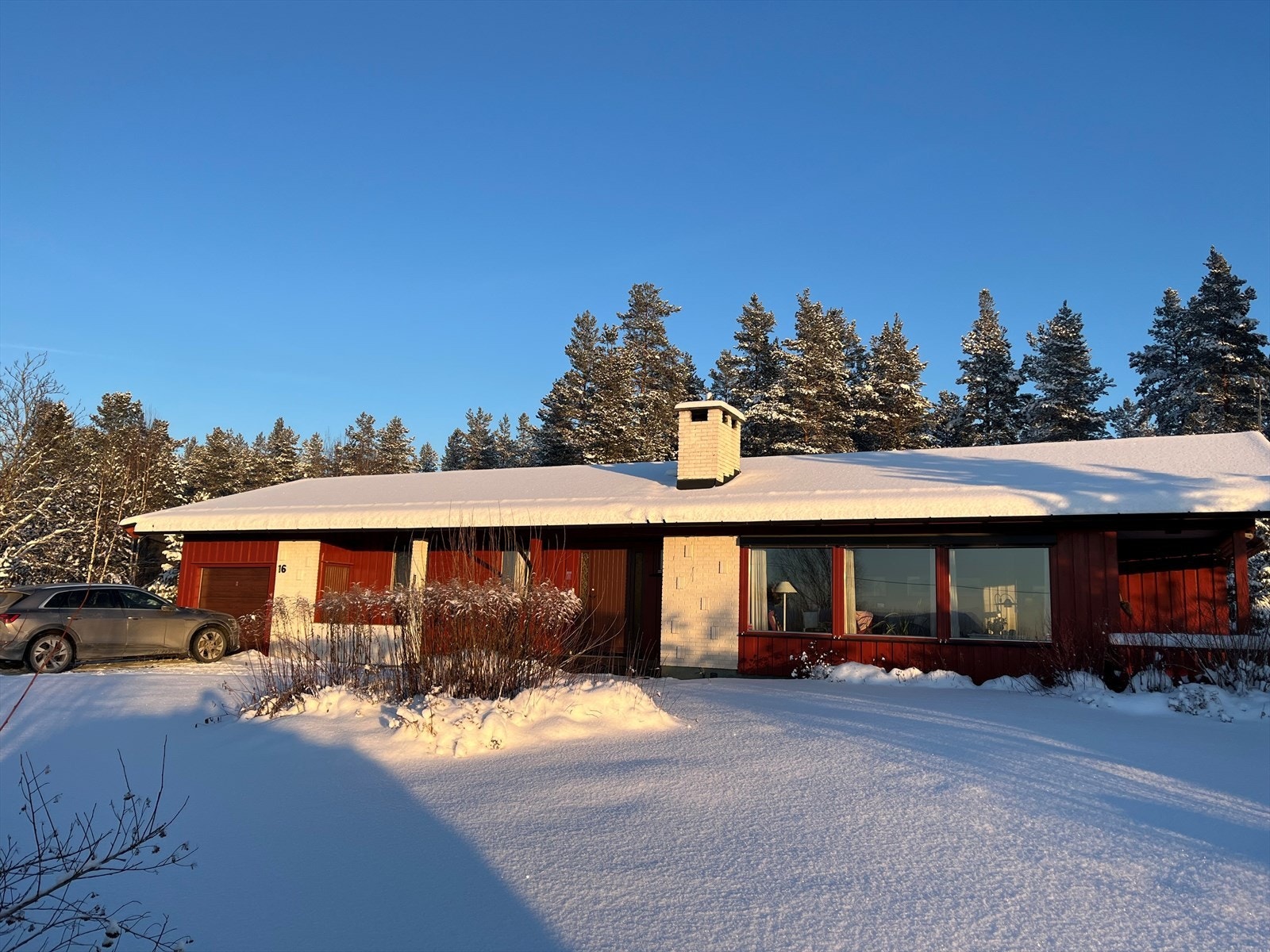 Vinter i Mastmovegen (Selgers private bilde). Galleribilde