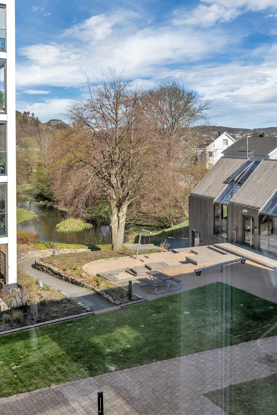 Utsikt mot Prestebekken Galleribilde