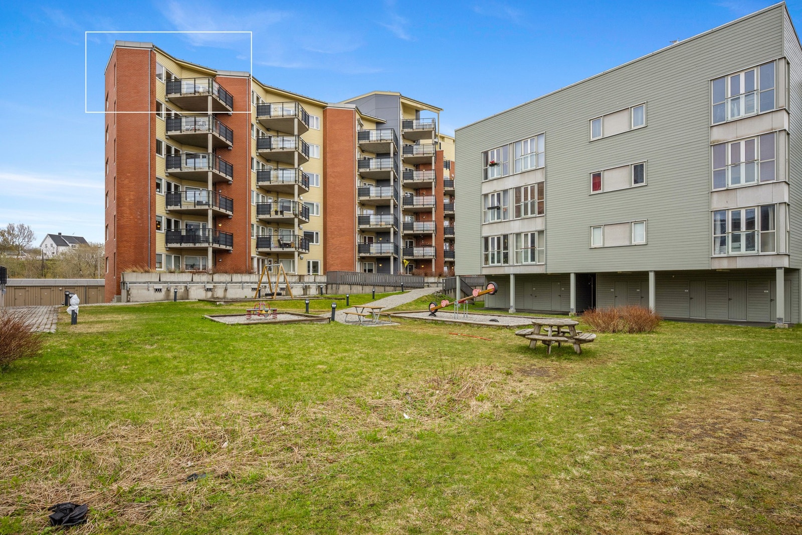 Topp-og hjørneleilighet med 3 soverom. Galleribilde