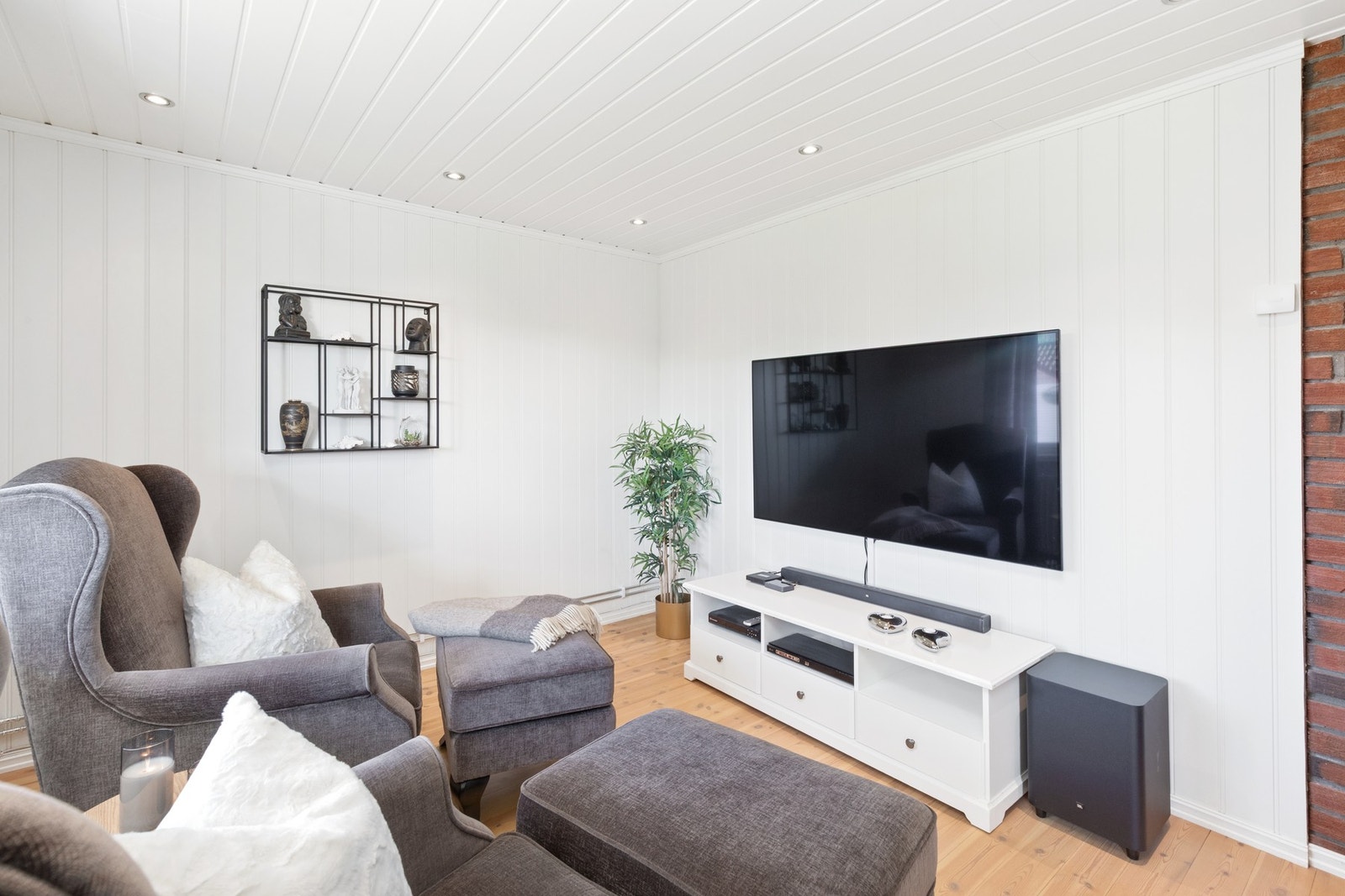 Stuen er en trivelig og sosial arena. Galleribilde