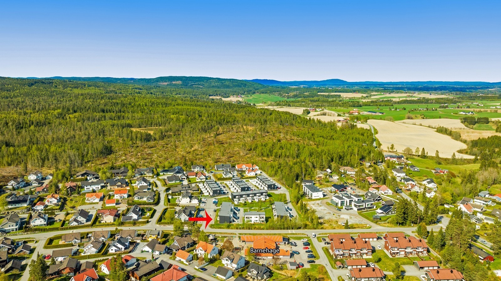 Flotte turområder rett utenfor døra. Galleribilde