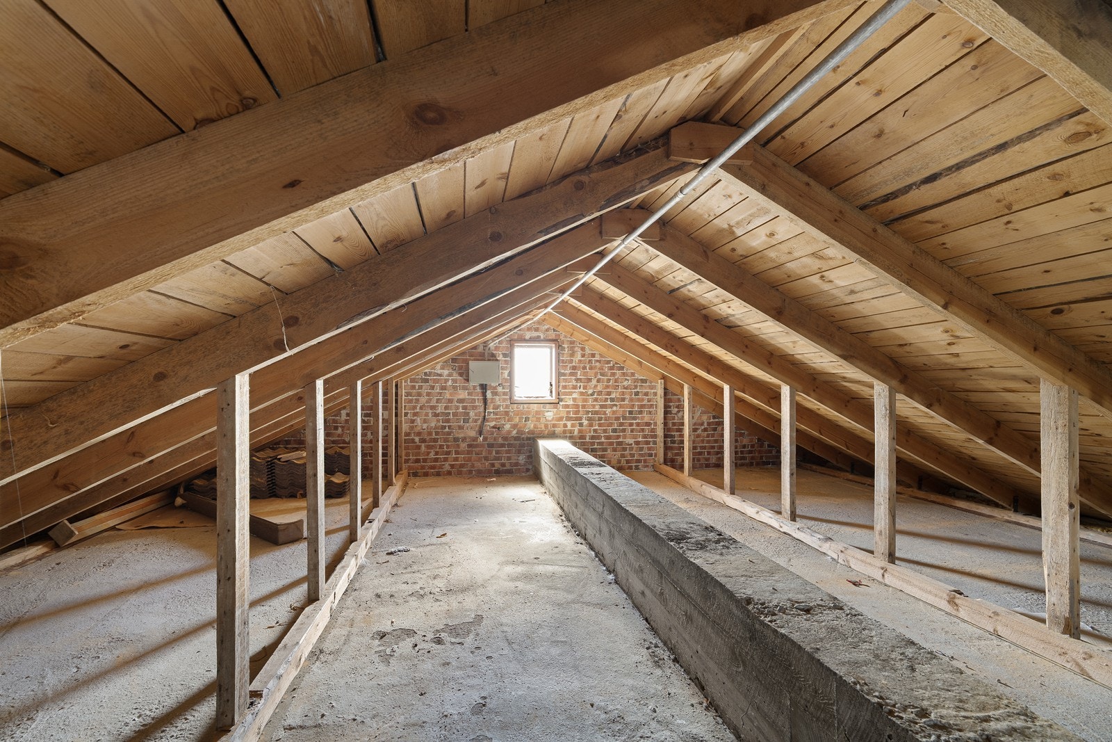 Uinnredet loft Galleribilde