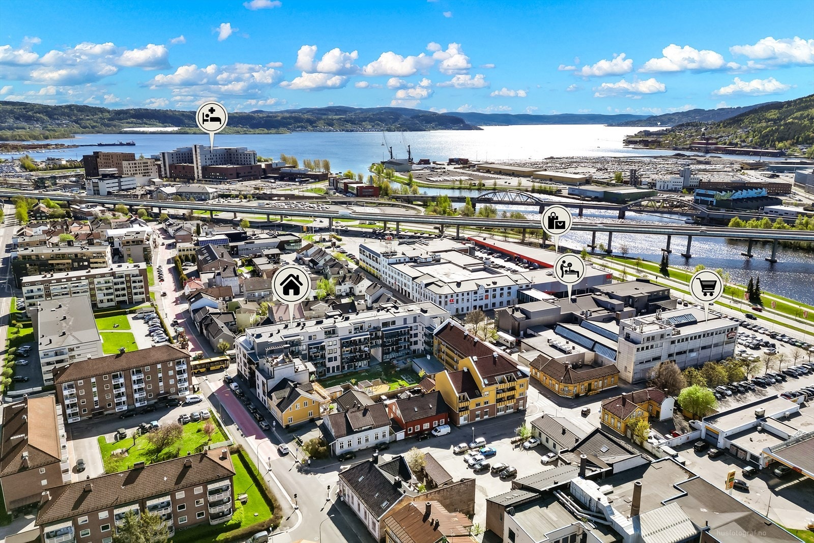Her kan du kombinere byliv og rekreasjon på en balansert måte - et trygt sted å bo og en smart investering for fremtiden. Galleribilde