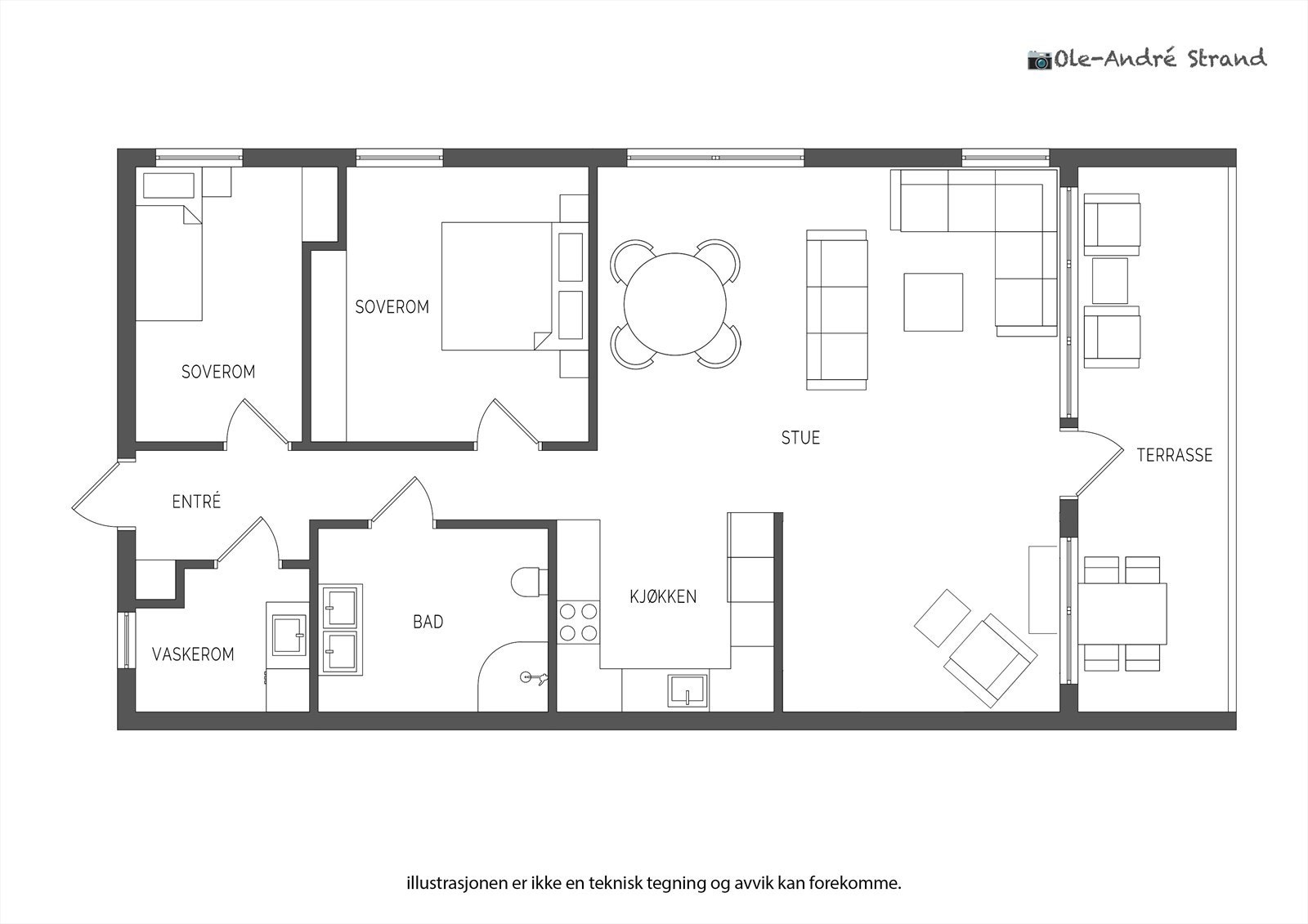 - Plantegning - Galleribilde