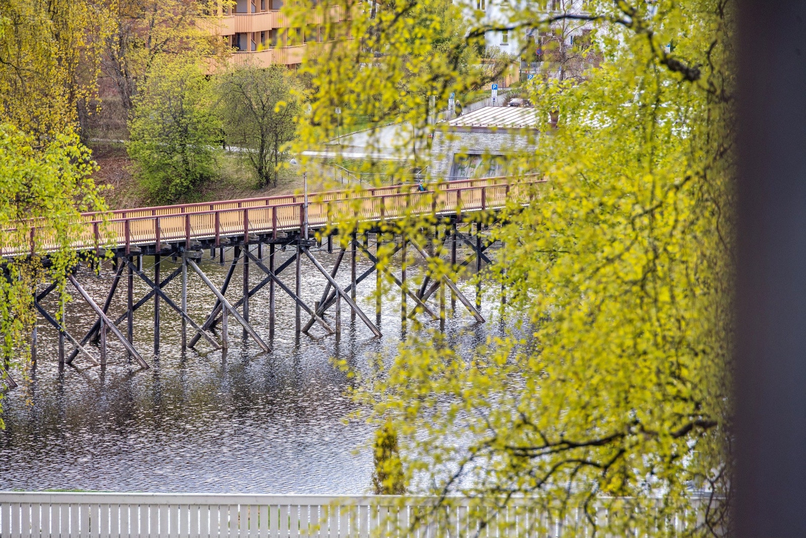 Leiligheten ligger nært turmuligheter som Nidelven. Galleribilde