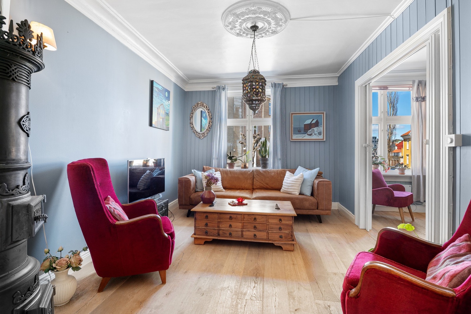 God plass til stuemøblement. Galleribilde