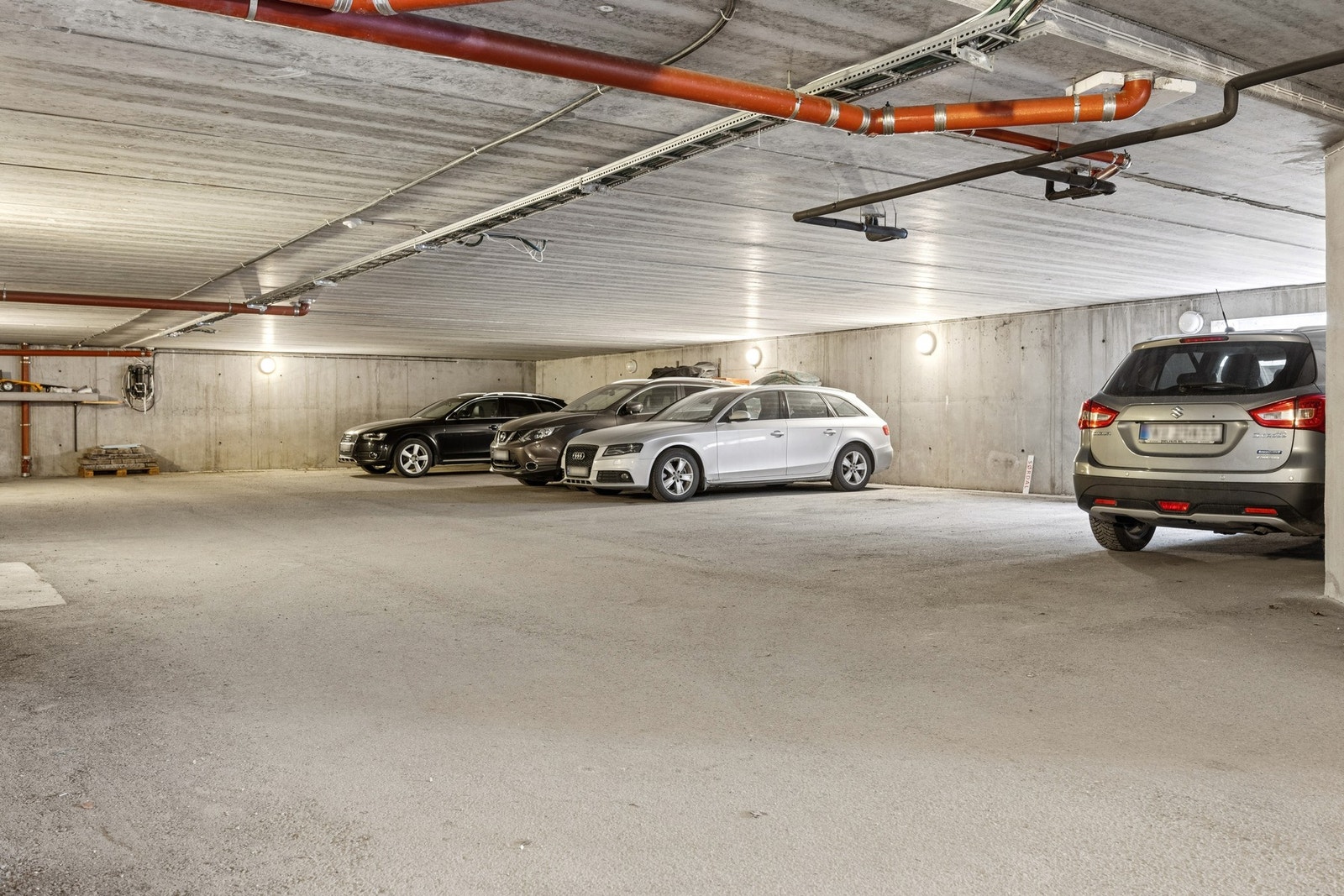 Parkeringskjeller Galleribilde