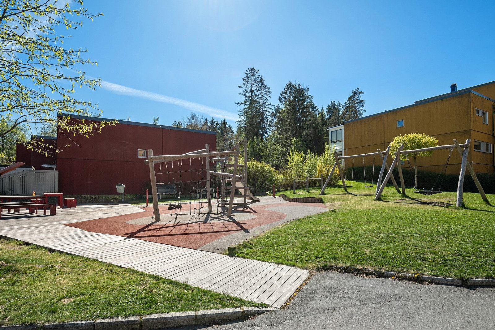 Området er meget barnevennlig. Galleribilde