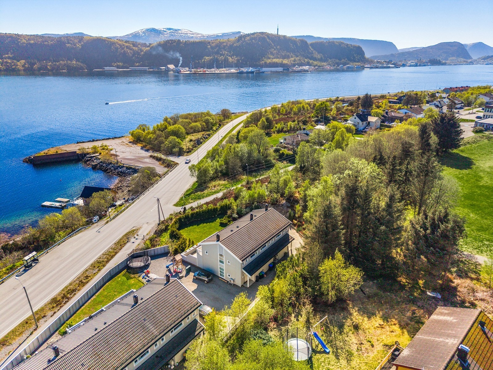 Dronefoto Galleribilde
