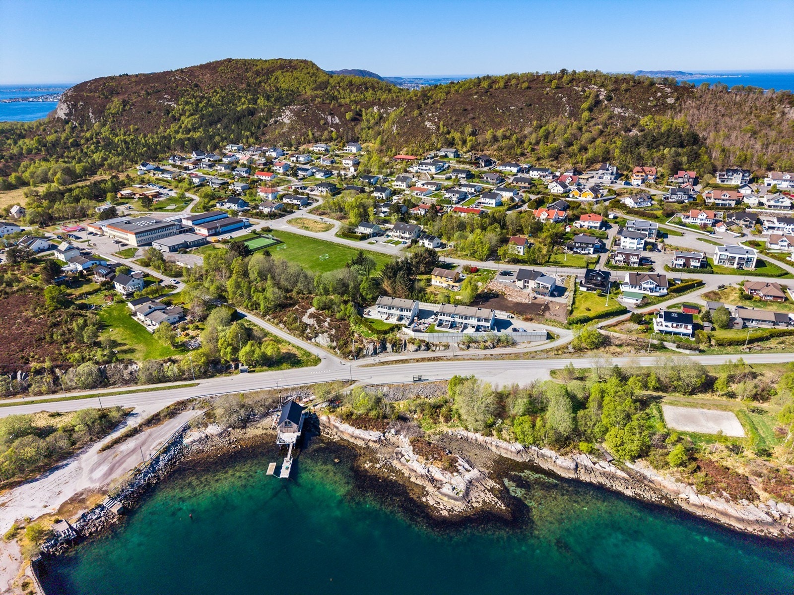 Dronefoto Galleribilde