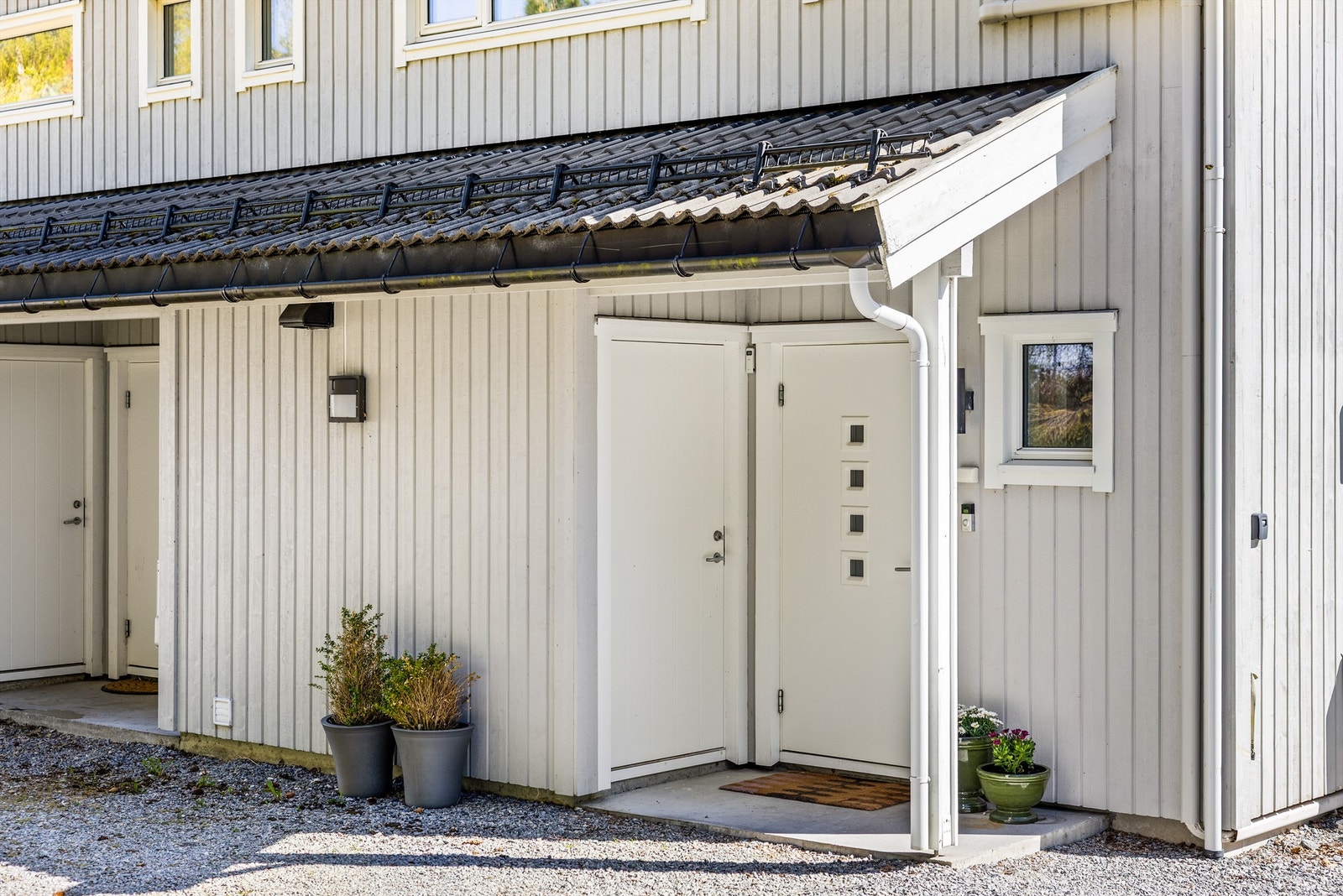 Overbygd inngangsparti Galleribilde