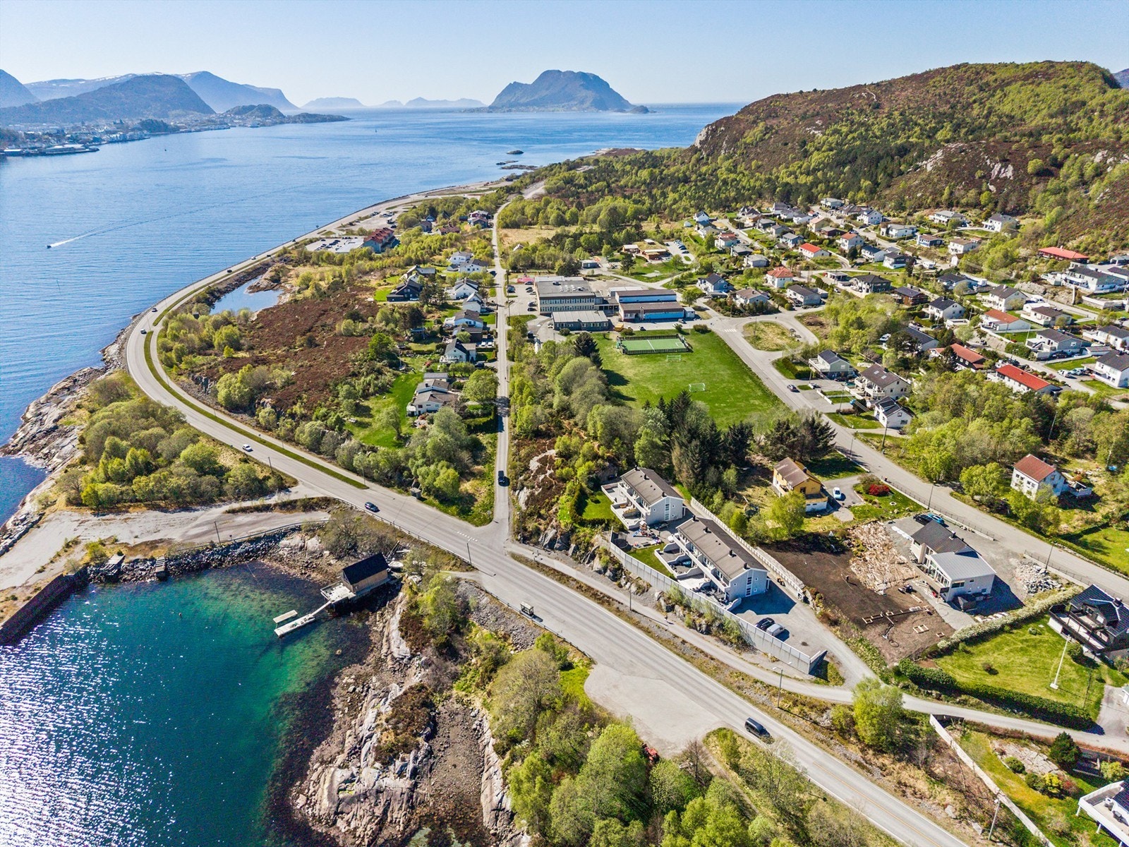 Dronefoto Galleribilde