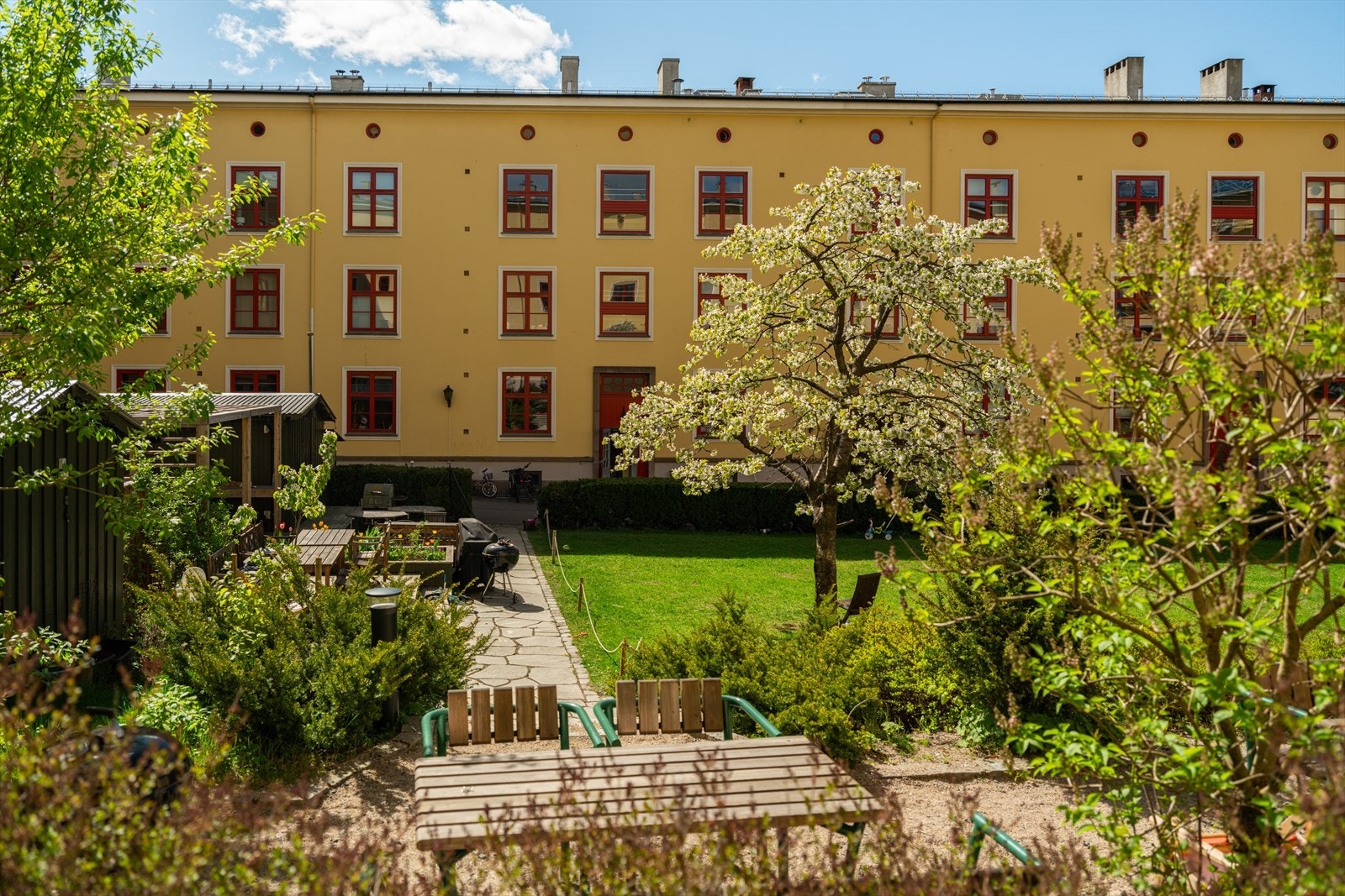 Her kan varme sommerdager nytes. Galleribilde