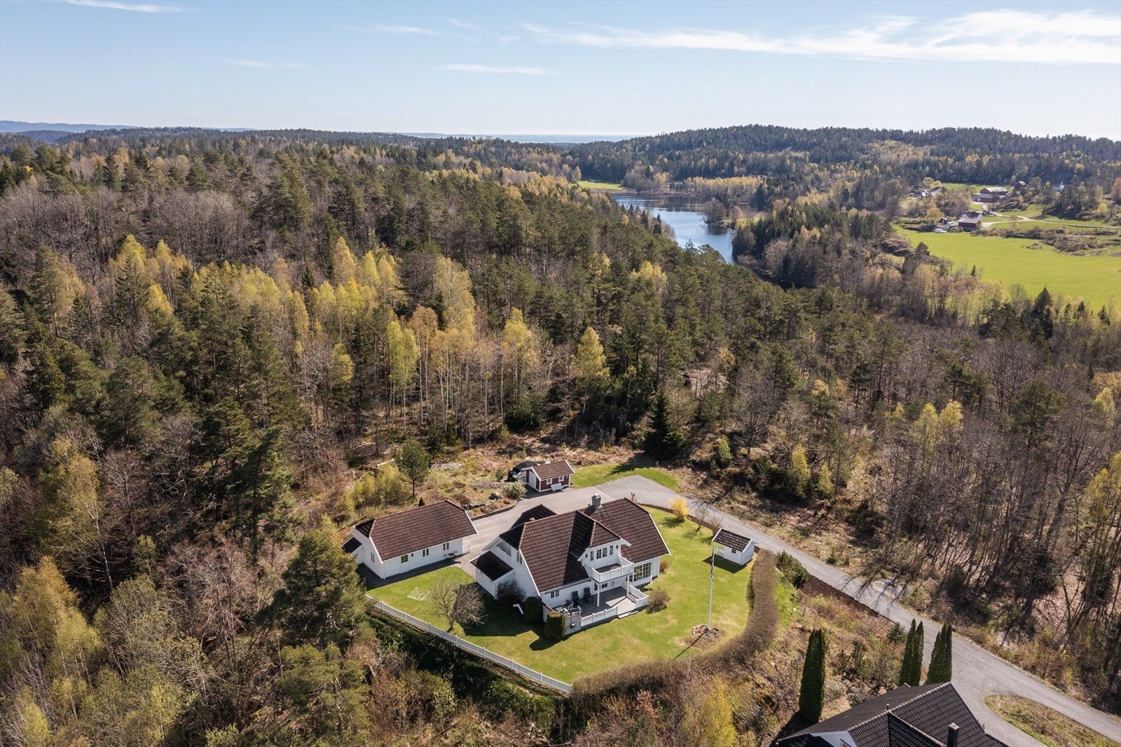 Dronefoto Galleribilde