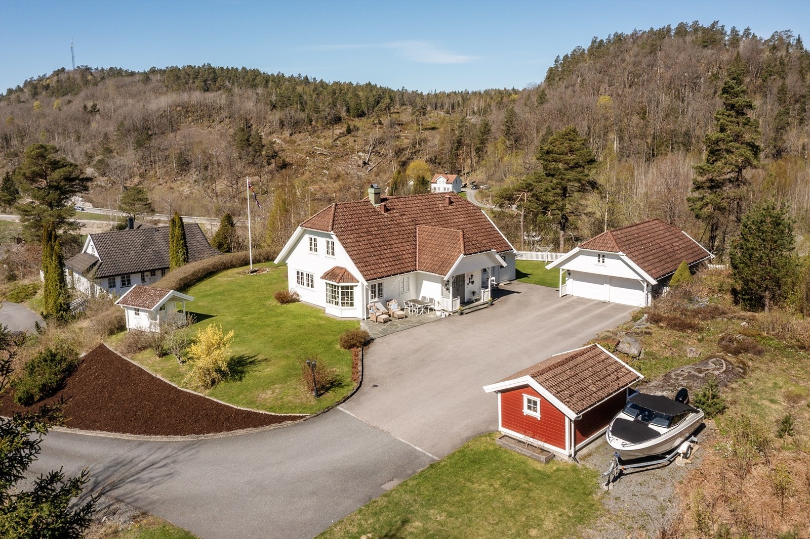 Dronefoto Galleribilde