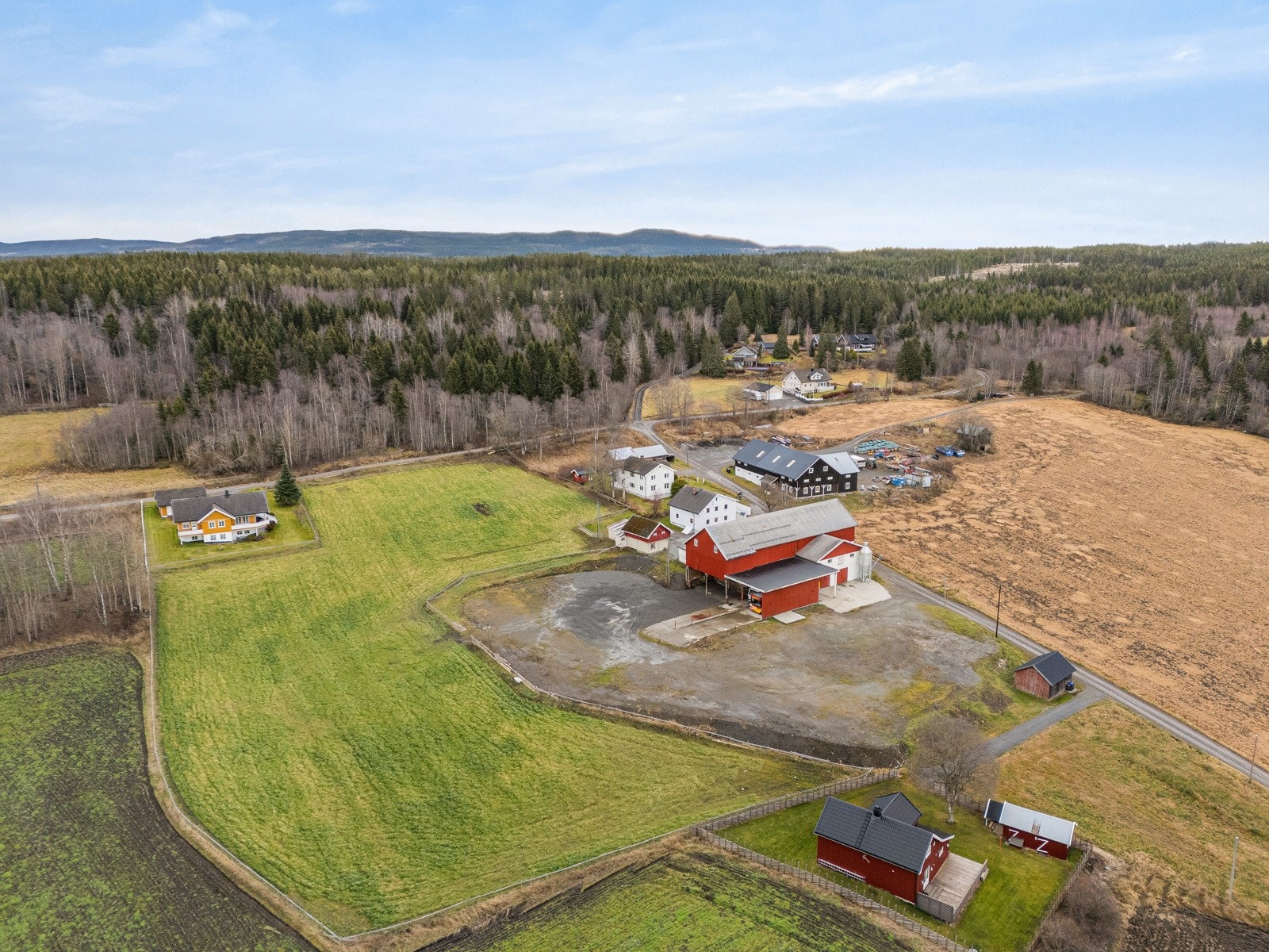 Dronefoto Galleribilde