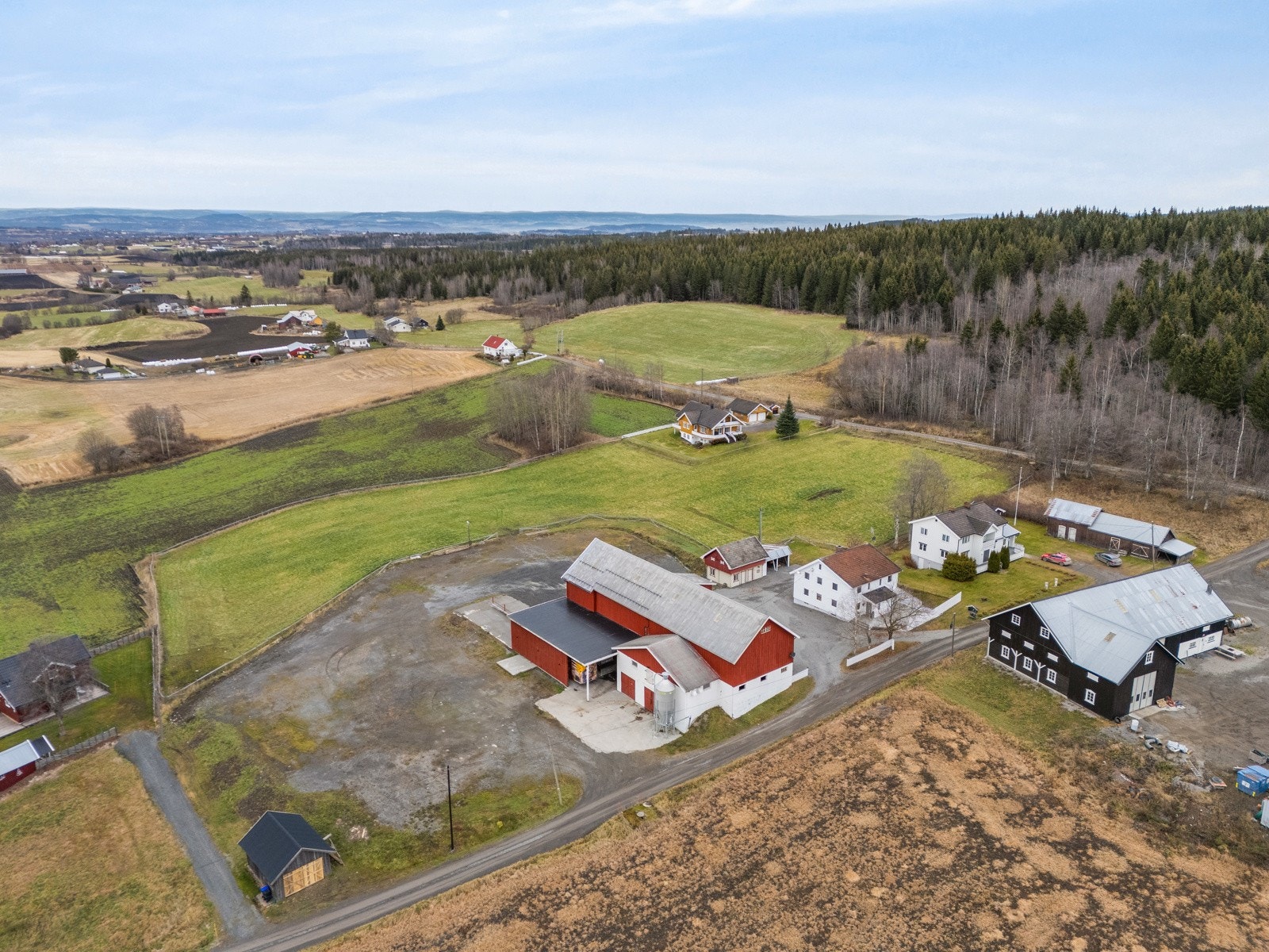 Dronefoto Galleribilde