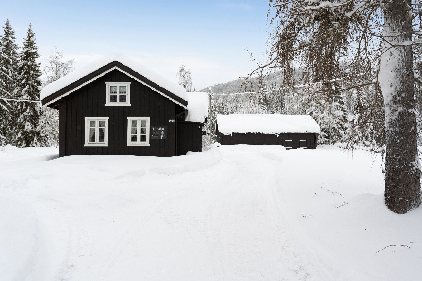 Dette er stedet for deg som søker ro, natur og ekte hytteidyll Galleribilde