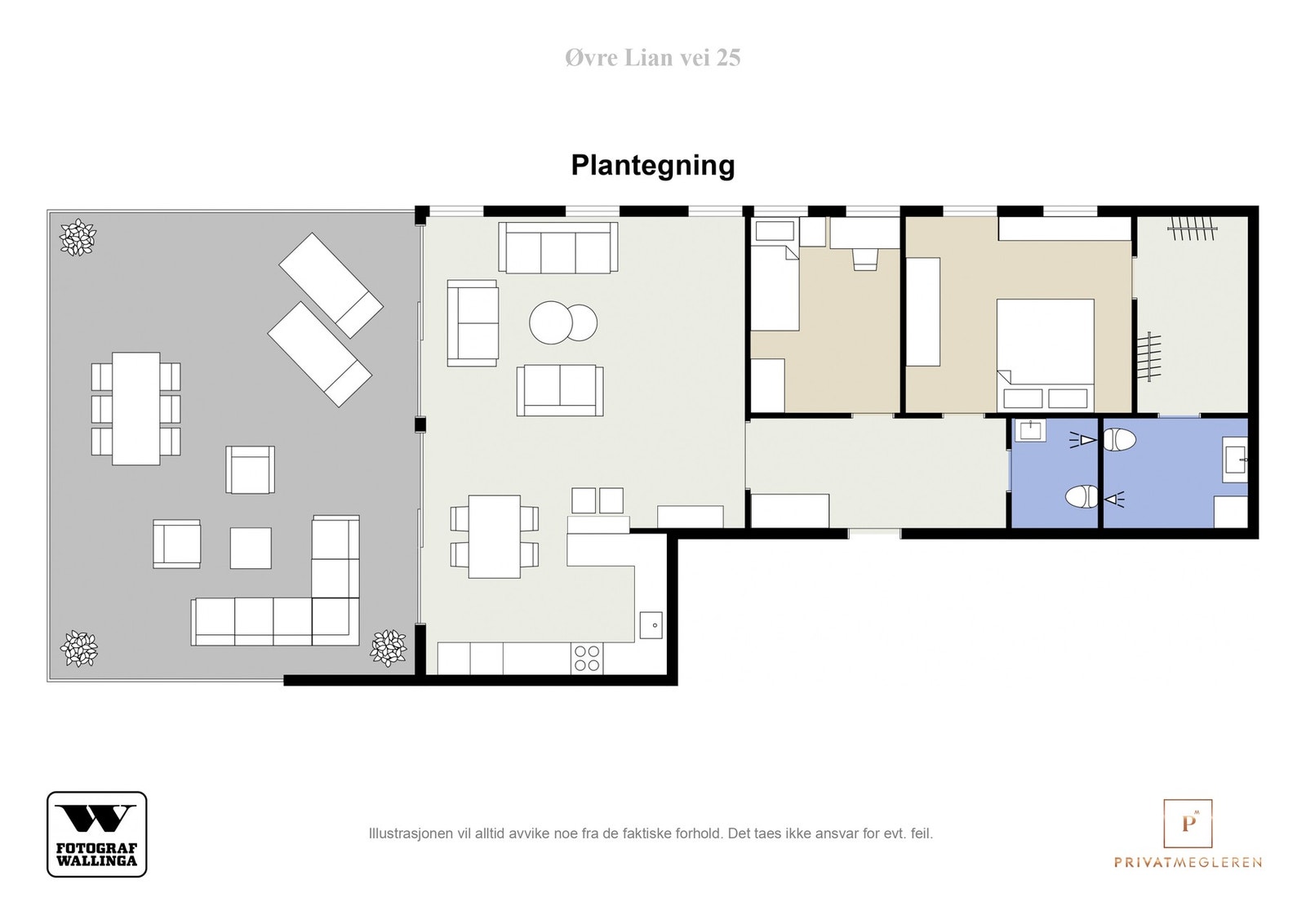 Plantegning. Galleribilde