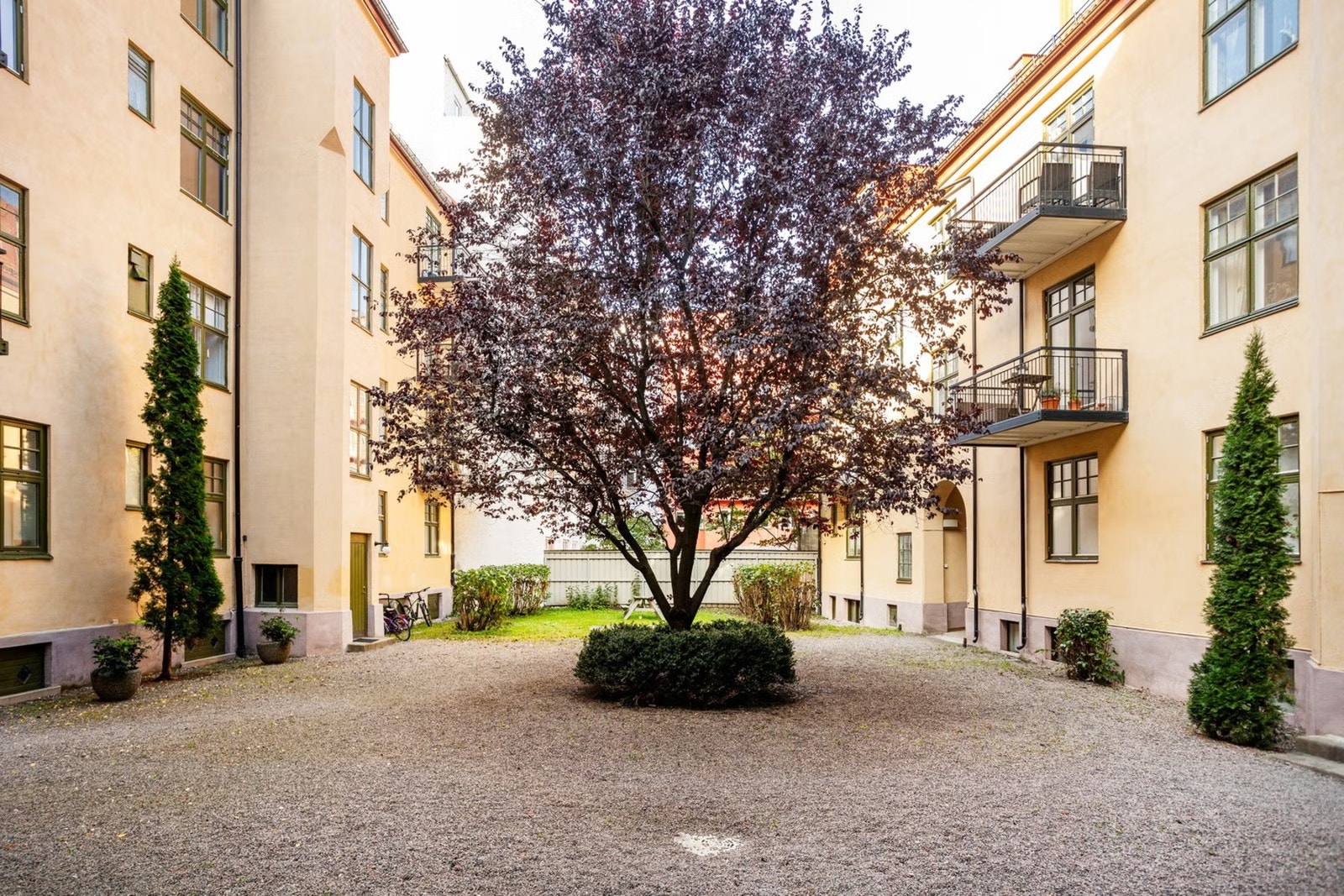 Fasade ble rehabilitert 2021 Galleribilde